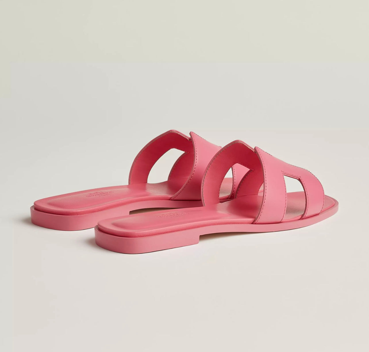 Sandales Oran Hermes Rose pétale