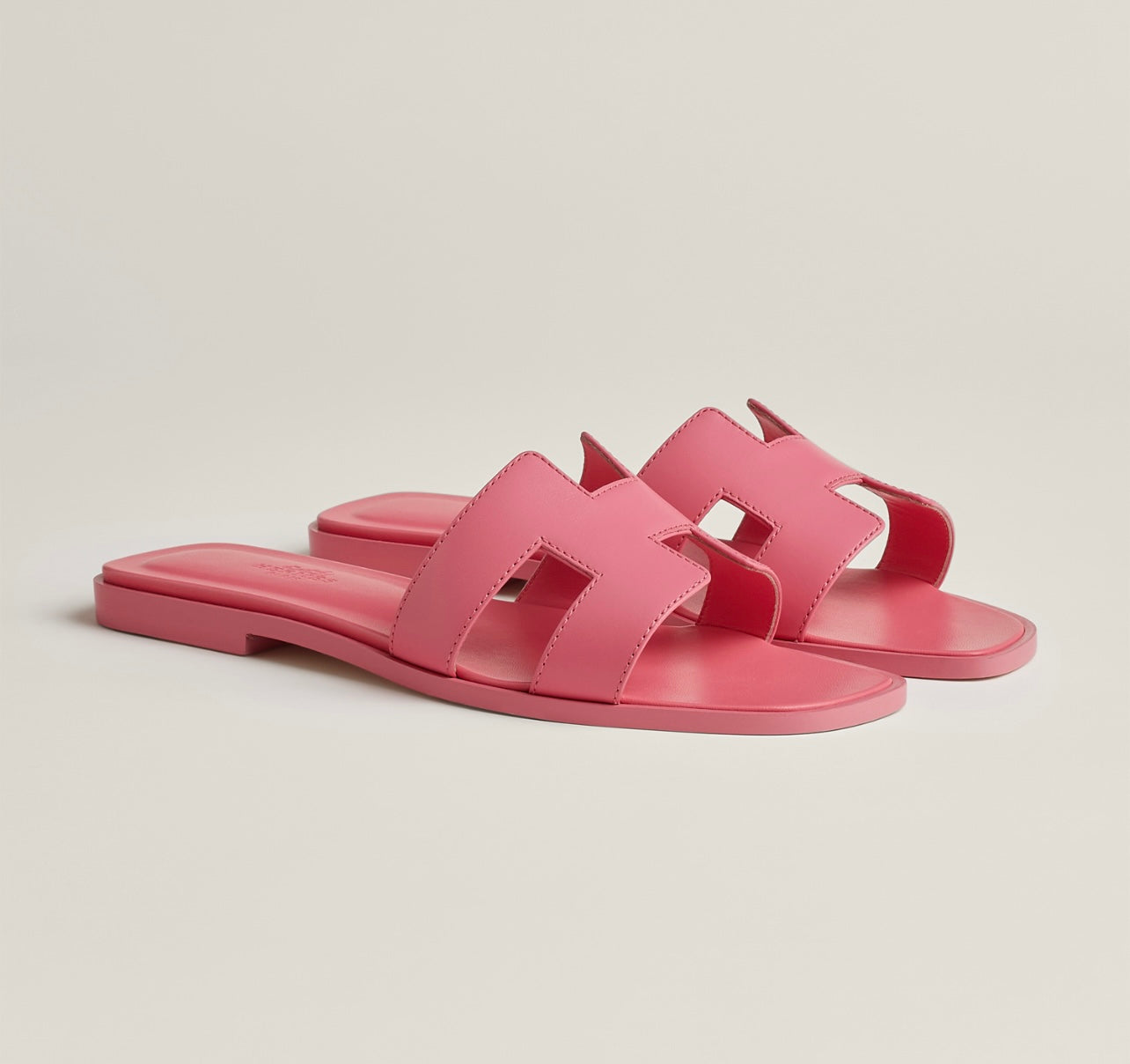 Sandales Oran Hermes Rose pétale