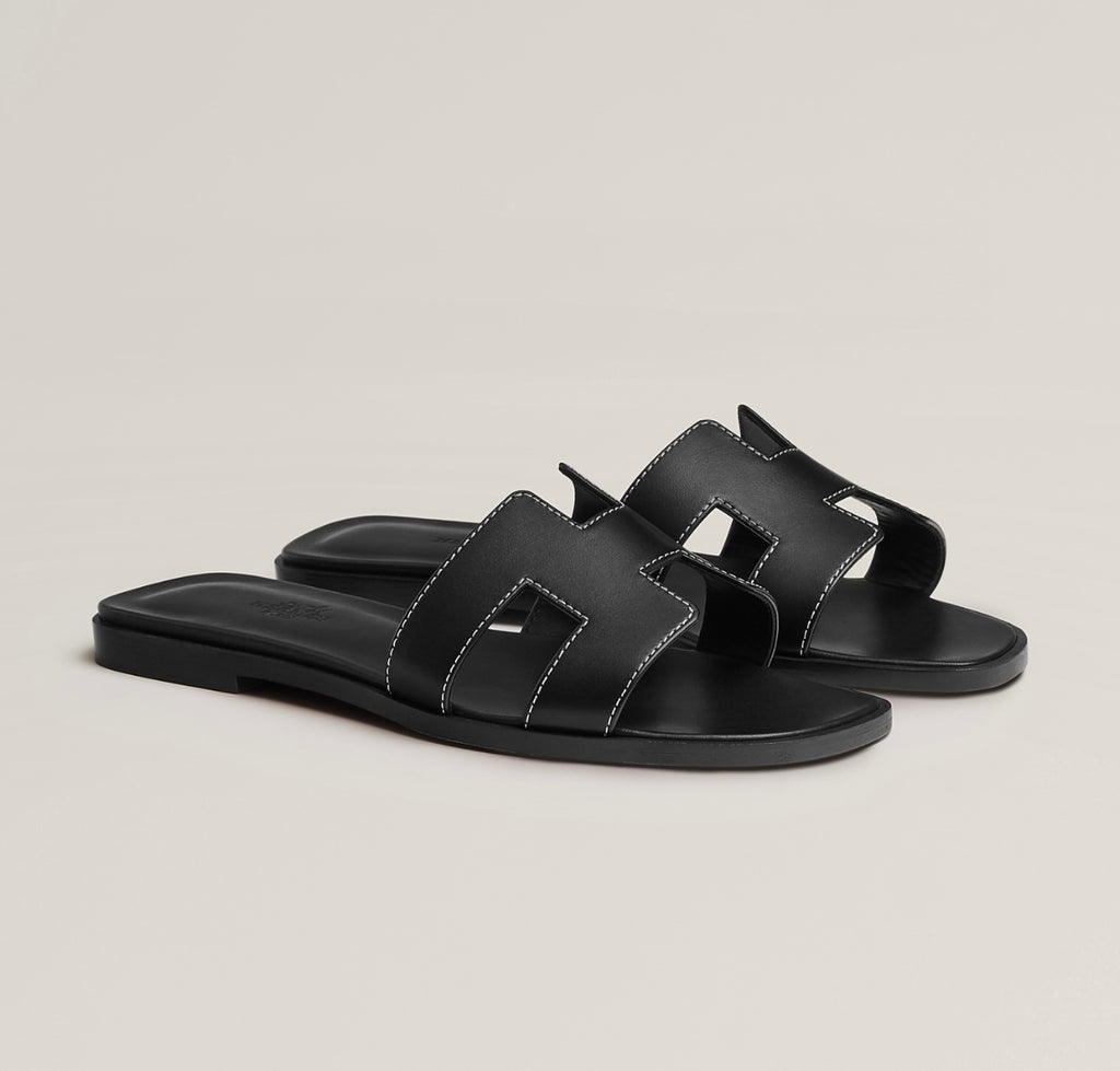 Sandales Oran Hermes Noir