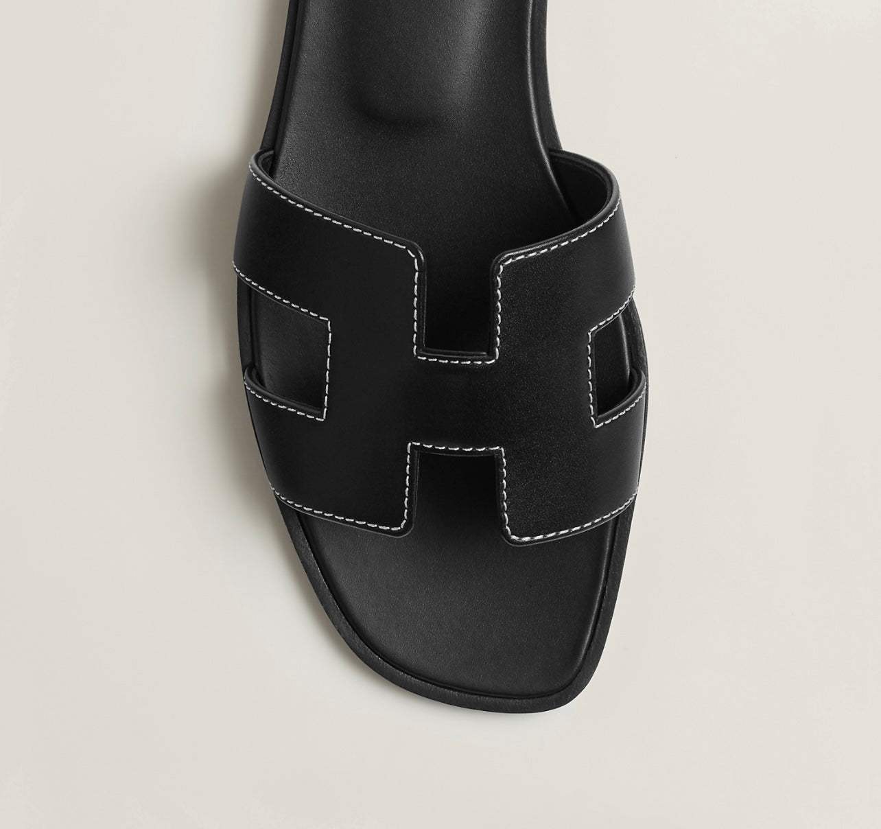 Sandales Oran Hermes Noir