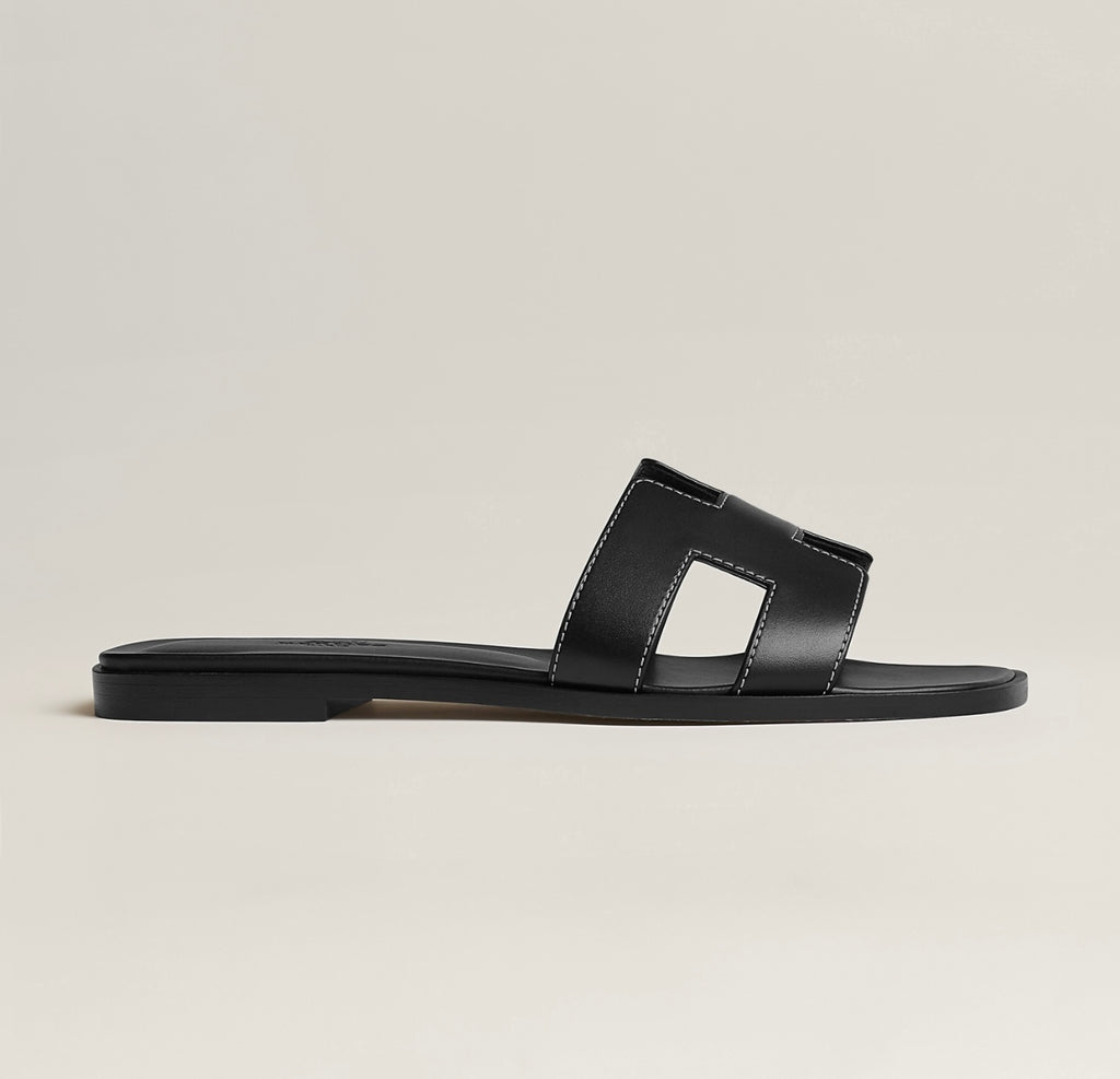 Sandales Oran Hermes Noir