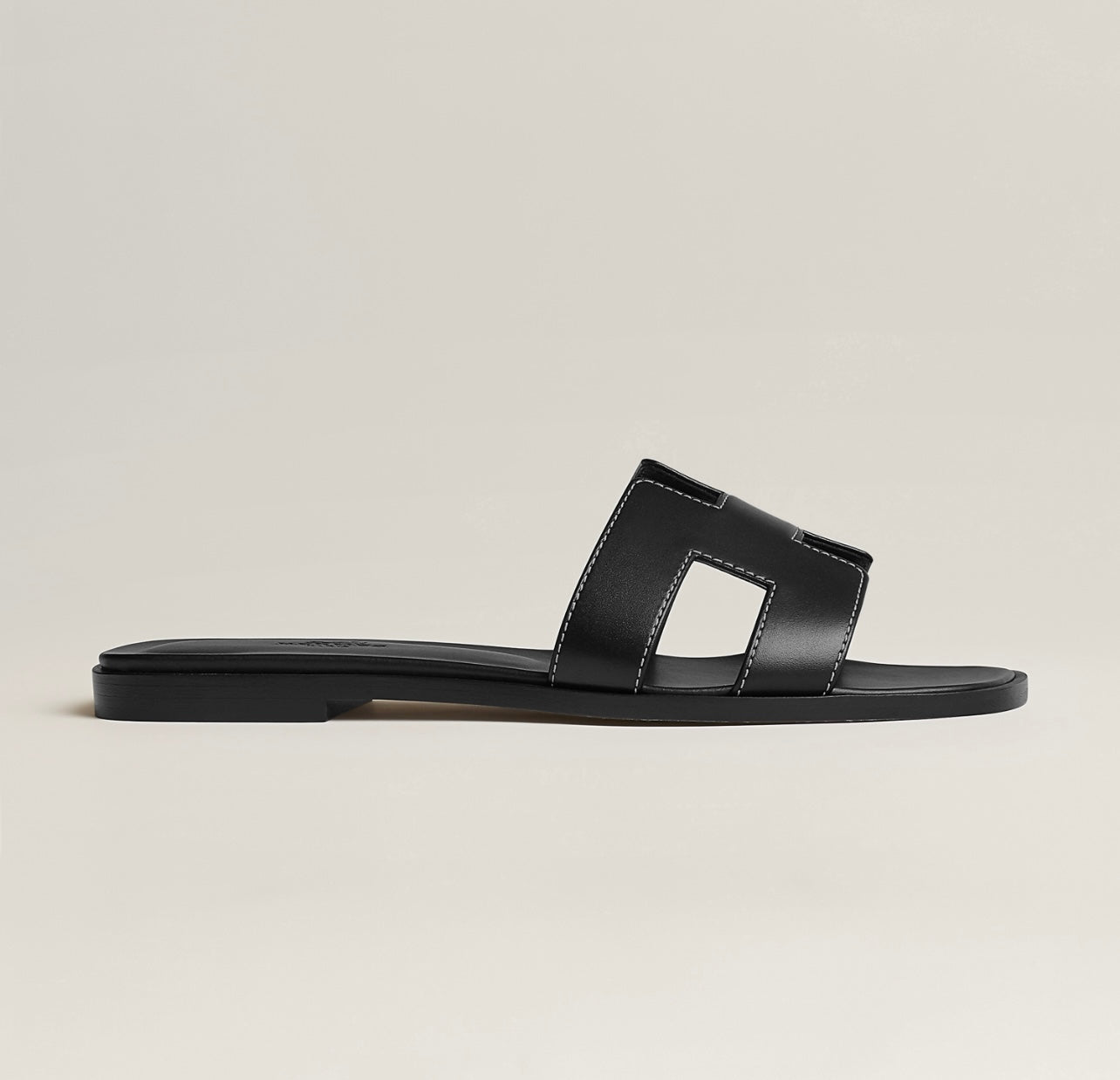 Sandales Oran Hermes Noir