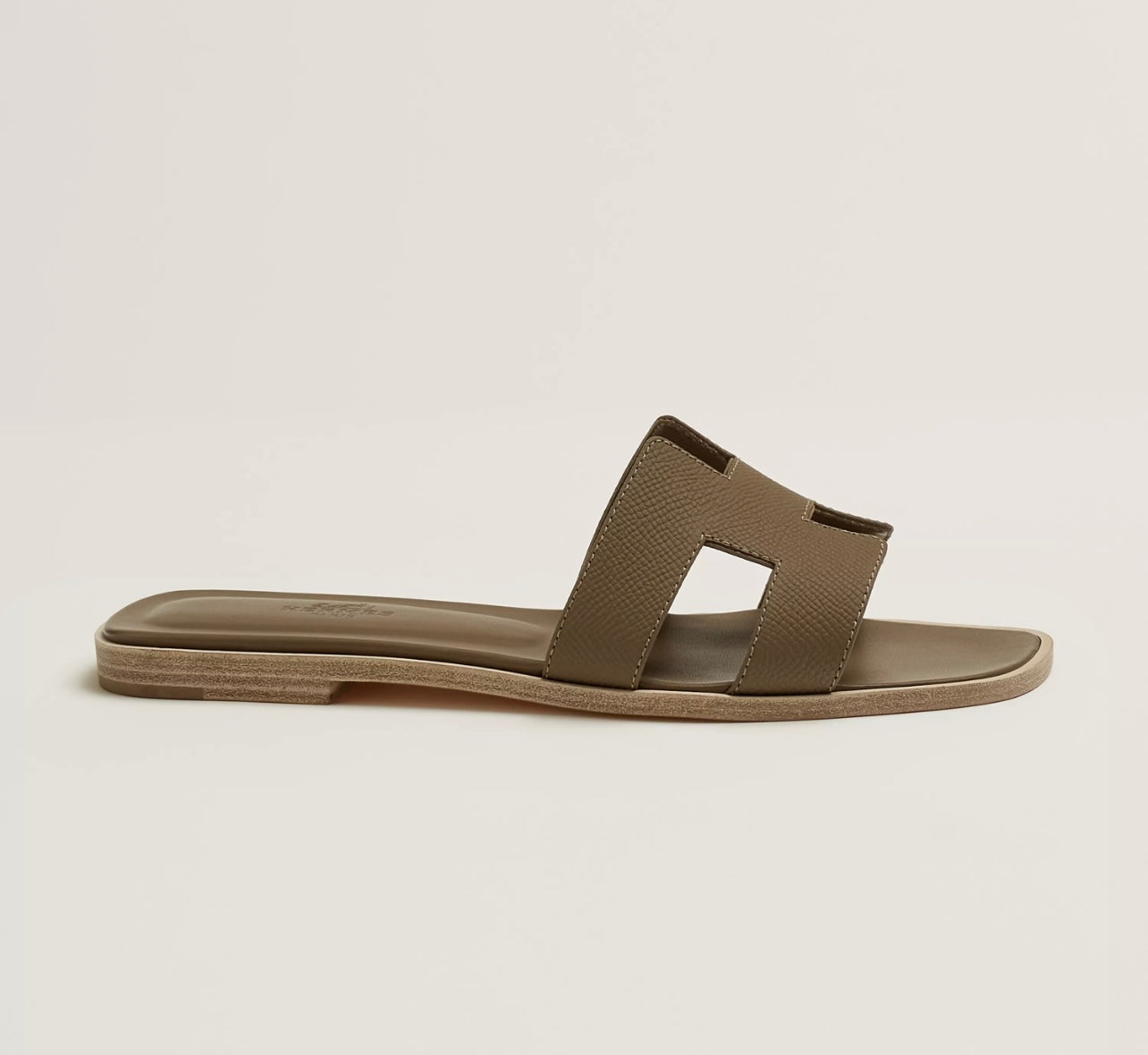 Sandales Oran Hermes Étoupe