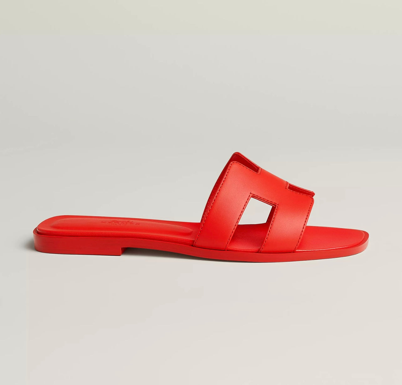 Sandales Oran Hermes Rouge Grenadine