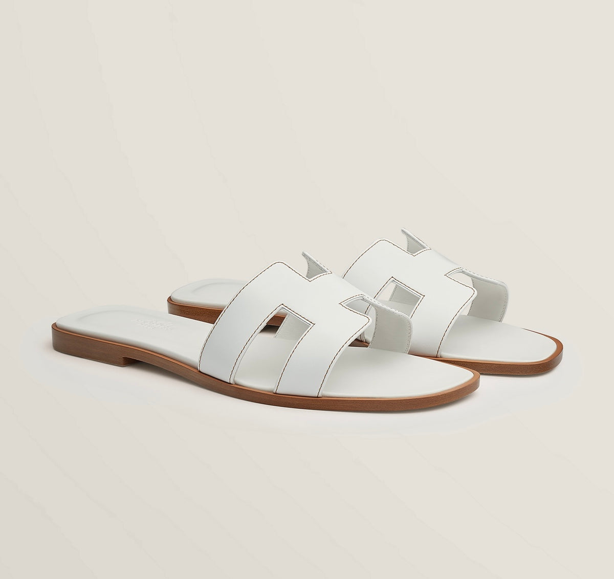 Sandales Oran Hermes Blanc