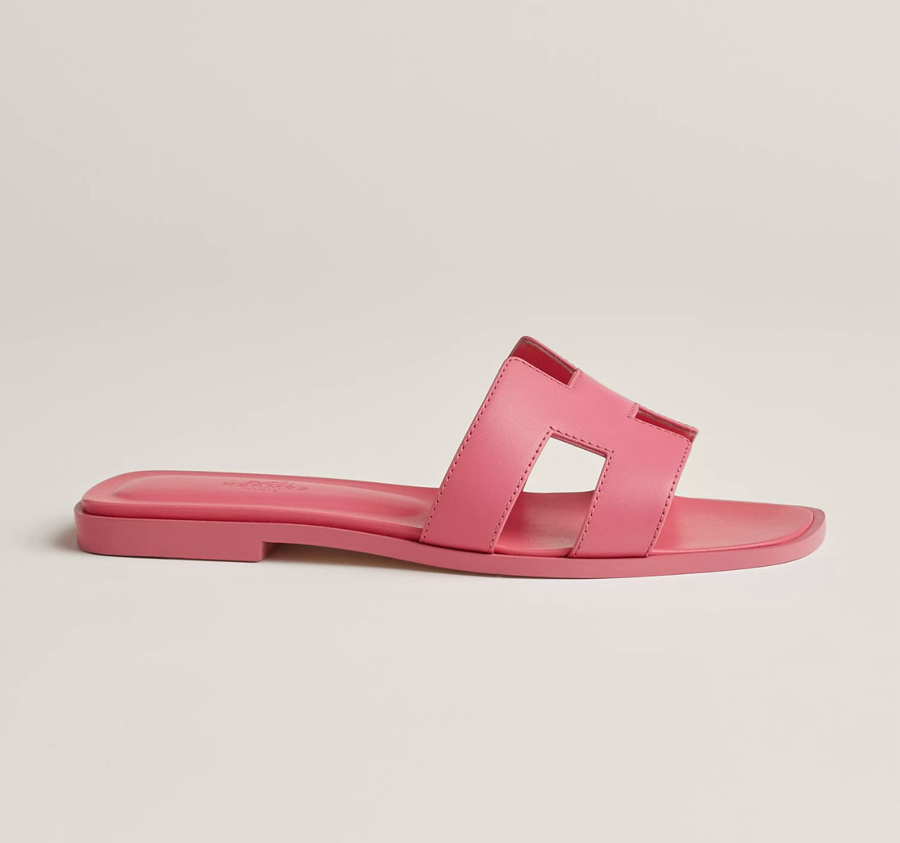 Sandales Oran Hermes Rose pétale