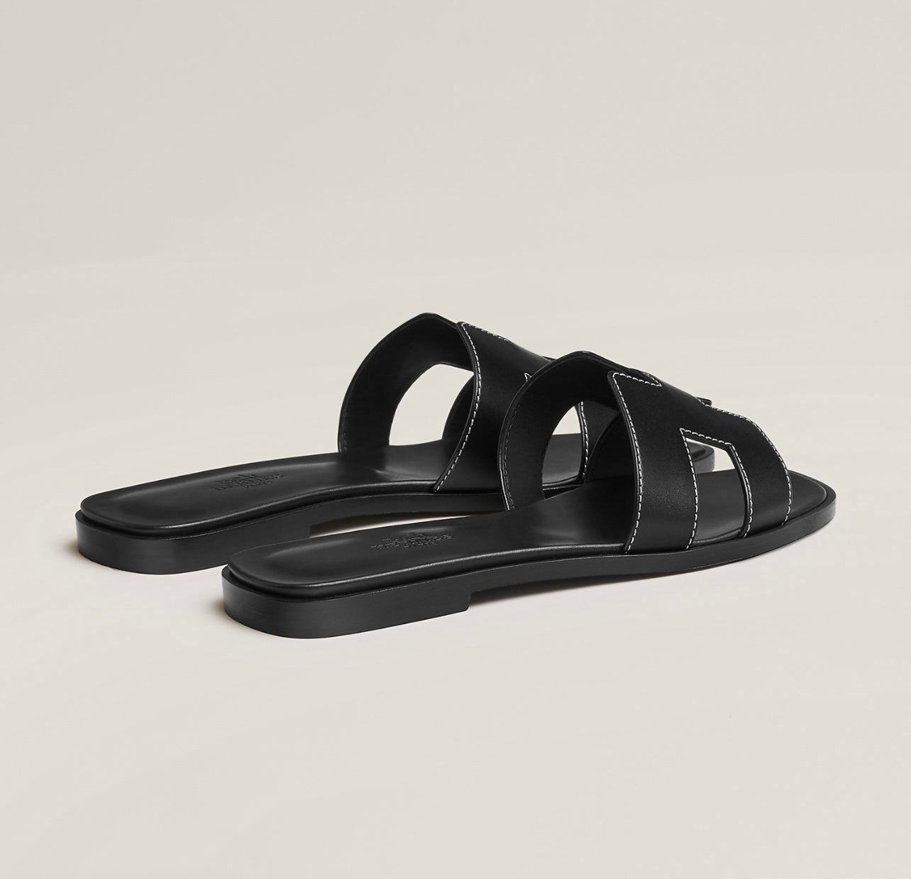Sandales Oran Hermes Noir
