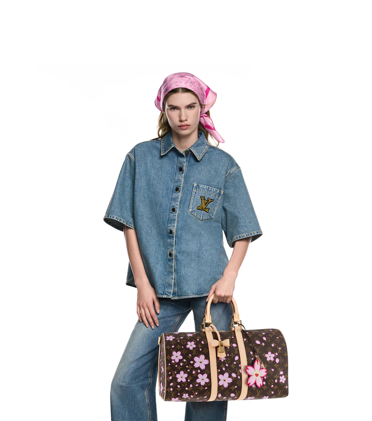 LV x TM - Sac Keepall Bandoulière 45